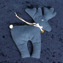 Rentier Rudi mit Glöckchen und Puschel