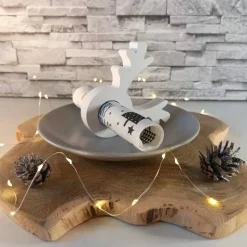 Rentier Weihnachten Deko, Serviettenring, Serviettenhalter, Serviettenringe Weihnachten, Serviettenhalter Weihnachten