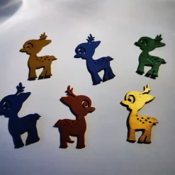 Rentier-Geschenkanhänger – Festliche 3D-Dekoration