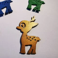 Rentier-Geschenkanhänger – Festliche 3D-Dekoration