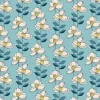 Retroliebe Flower-Power Gänseblümchen * 10 Glasuntersetzer mit Retroblumen auf Grün und auf Blau