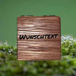 Ringbox aus Holz personalisierbar Überseeholz