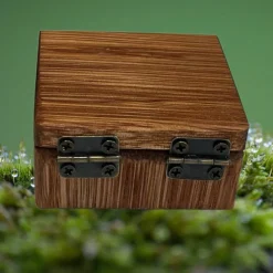 Ringbox aus Holz personalisierbar Überseeholz