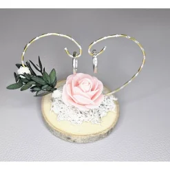 Ringhalter mit Trockenblumen Hochzeit Verlobung