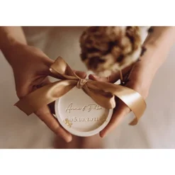 Ringkissen personalisiert | Ringschale | Ringbox | Gravierte Ringschale 