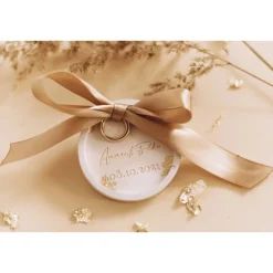 Ringkissen personalisiert | Ringschale | Ringbox | Gravierte Ringschale 