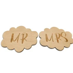 Robuste Photo Booth Fotobox Requisiten Schilder und Sprüche graviert auf Holz | Wedding Props Zubehör für Hochzeit - Set