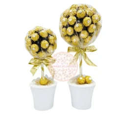 Rocher Pralinen Baum in 2 Größen wählbar Geschenk Geschenkidee Schokolade Geburtstag Weihnachtsgeschenk