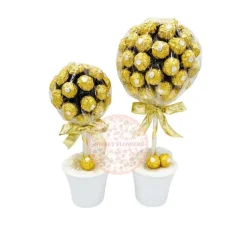 Rocher Pralinen Baum in 2 Größen wählbar Geschenk Geschenkidee Schokolade Geburtstag Weihnachtsgeschenk