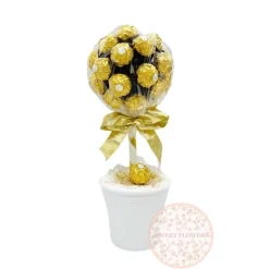 Rocher Pralinen Baum in 2 Größen wählbar Geschenk Geschenkidee Schokolade Geburtstag Weihnachtsgeschenk