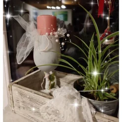 Romantische Tischdeko Hochzeit/Geburtstag