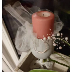 Romantische Tischdeko Hochzeit/Geburtstag