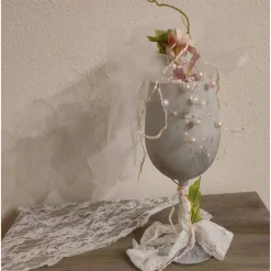 Romantische Tischdeko Hochzeit/Geburtstag