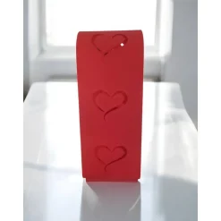 Romantischer Herz-Teelichthalter – 3D-gedrucktes Deko-Objekt