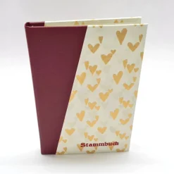 Romantisches Stammbuch mit Prägung Standardformat