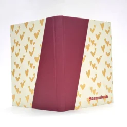 Romantisches Stammbuch mit Prägung Standardformat