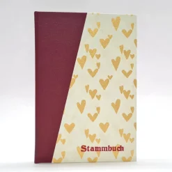 Romantisches Stammbuch mit Prägung Standardformat