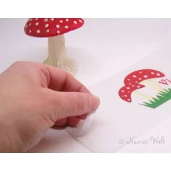 Rosa Hase Lichthülle personalisiert Name individuell handgemacht umweltfreundlich