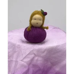 Rose lilat Mini - Blumenkind - Jahreszeitentisch - Sommer