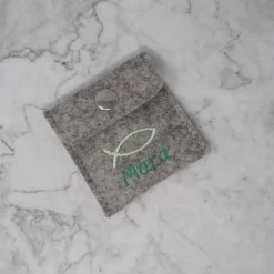 Rosenkranzdascherl Rosenkranztäschchen mit Namen