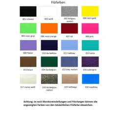 Rosenkranztasche aus Filz, verschiedene Designs, Kommunion, Rosenkranz