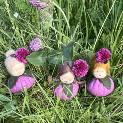 Rotklee/Wiesenklee Mini - Blumenkind - Jahreszeitentisch - Frühling