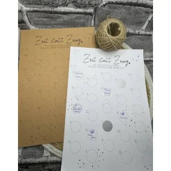 Rubbel - Adventskalender | Mitbringsel | Gastgeschenk | Kleinigkeit | zum selbstgestalten