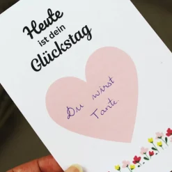 Rubbelkarte Rubbellose selber machen Gutscheinkarten zum Selbstausfüllen Schwangerschaftsankündigung Valentinstag Mutter