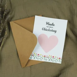 Rubbelkarte Rubbellose selber machen Gutscheinkarten zum Selbstausfüllen Schwangerschaftsankündigung Valentinstag Mutter