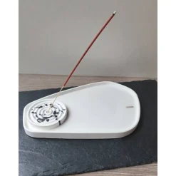 Räucherstäbchen-Set Profiplast 200 – Handgefertigtes Tablett & Halter, modernes Design, Möbel-Schutz