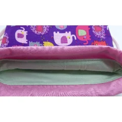 Rucksack Elefant, wasserfestes Innenfutter, KiGa-Tasche, Wechselkleider-Beutel, Handarbeit, Unikat