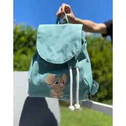 Rucksack für Kinder mit Namen und Motiv bestickt, Kindergartenrucksack, Sporttasche,