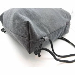 Rucksack 'Lächle...', Geschenk für Männer, Jeans-Upcycling