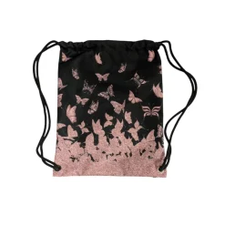 Rucksack Turnbeutel ,, Schmetterlinge 1"groß