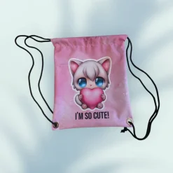 Rucksack Turnbeutel Kätzchen klein