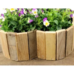 Rustikale BLUMENKISTE HERZ aus Obstkistenbrettern Hochzeit TISCHDEKO Valentin Individuelles Holz Geschenk Übertopf Pflanzschale Blumentopf
