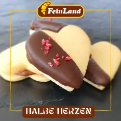 Sag es mit Herzen 350g (36Eur pro Kg) zu Valentinstag, Muttertag, Kekse und Plätzchen wie selbstgebacken von FeinLa