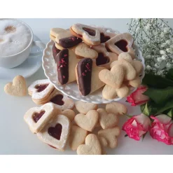 Sag es mit Herzen 350g (36Eur pro Kg) zu Valentinstag, Muttertag, Kekse und Plätzchen wie selbstgebacken von FeinLa