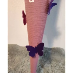 SALE Schultüte aus Musselin Schmetterling 70cm