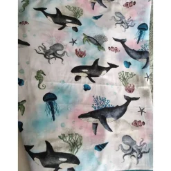 SALE Schultüte aus Stoff Meerestiere 70cm