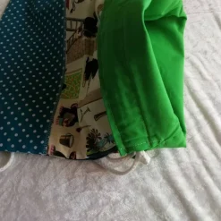 SALE: Turnbeutel für Kinder – Sportbeutel, Wechselwäsche Beutel, Handmade, Motiv fleißige Maulwürfe