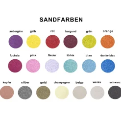 Sandzeremonie Glas mit Holzdeckel Hochzeitsbrauch Windlicht Design Typography