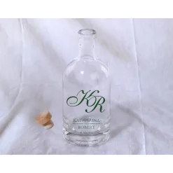 Sandzeremonie Glas mit Holzdeckel Hochzeitsbrauch Windlicht Design Calligraphy