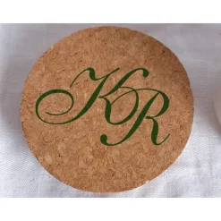 Sandzeremonie Glas mit Holzdeckel Hochzeitsbrauch Windlicht Design Calligraphy