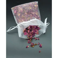 Satinkörbchen für Blumenkinder zum Rosenblätterstreuen Hochzeit