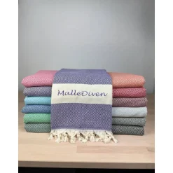 Saunatuch mit Namen aus Baumwolle, 100x180 bestickt Geschenk Geburtstag JGA Abitur Abschluss Geschenk Muttertagsgeschenk