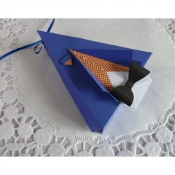 Schachtel/Box in Anzugsjackenform für Geldgeschenk/Gutschein für den Herrn