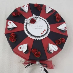 Schachteltorte Torte ROCKABILLY Hochzeit - Geldgeschenkverpackung