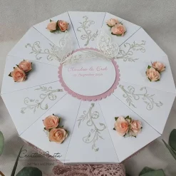 Schachteltorte Torte VINTAGE WEISS Geburtstag