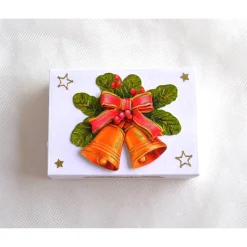 Schiebeschachtel (Nr. W5) 3D-Motiv Glocken